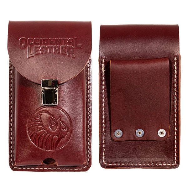 Occidental B5331 Belt Worn XL Leather Phone Holster - Ace Tool Group - Occidental Leather