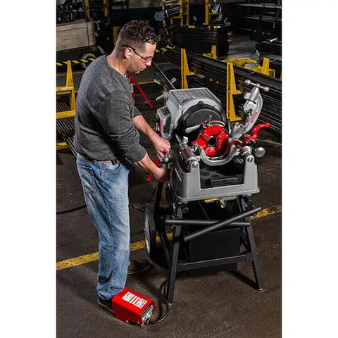 RIDGID 91142 Automatic Chuck Machine Only - No Die Head or Dies - 91142 - Ace Tool Group - Ridgid