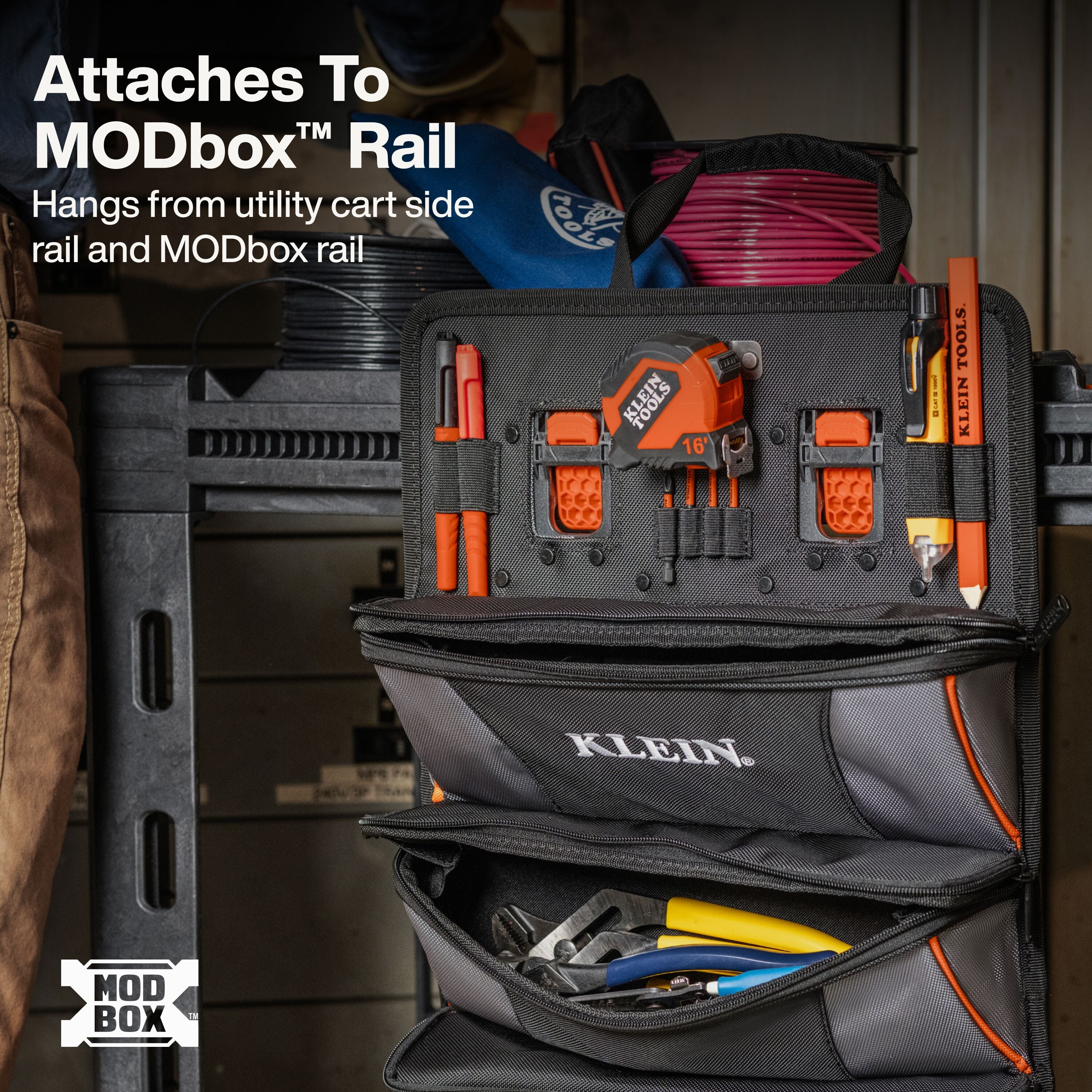 Klein 54309MB MODbox™ Roll Up Pouch