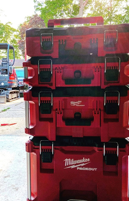Milwaukee 48-22-8450 PACKOUT  Tool Case Custom Insert 4 Pack - Ace Tool Group - Milwaukee