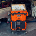 Klein 54828MB MODbox 4-Wheel Caster Dolly with Interlocking Design - Ace Tool Group - Klein