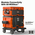 Klein 54828MB MODbox 4-Wheel Caster Dolly with Interlocking Design - Ace Tool Group - Klein
