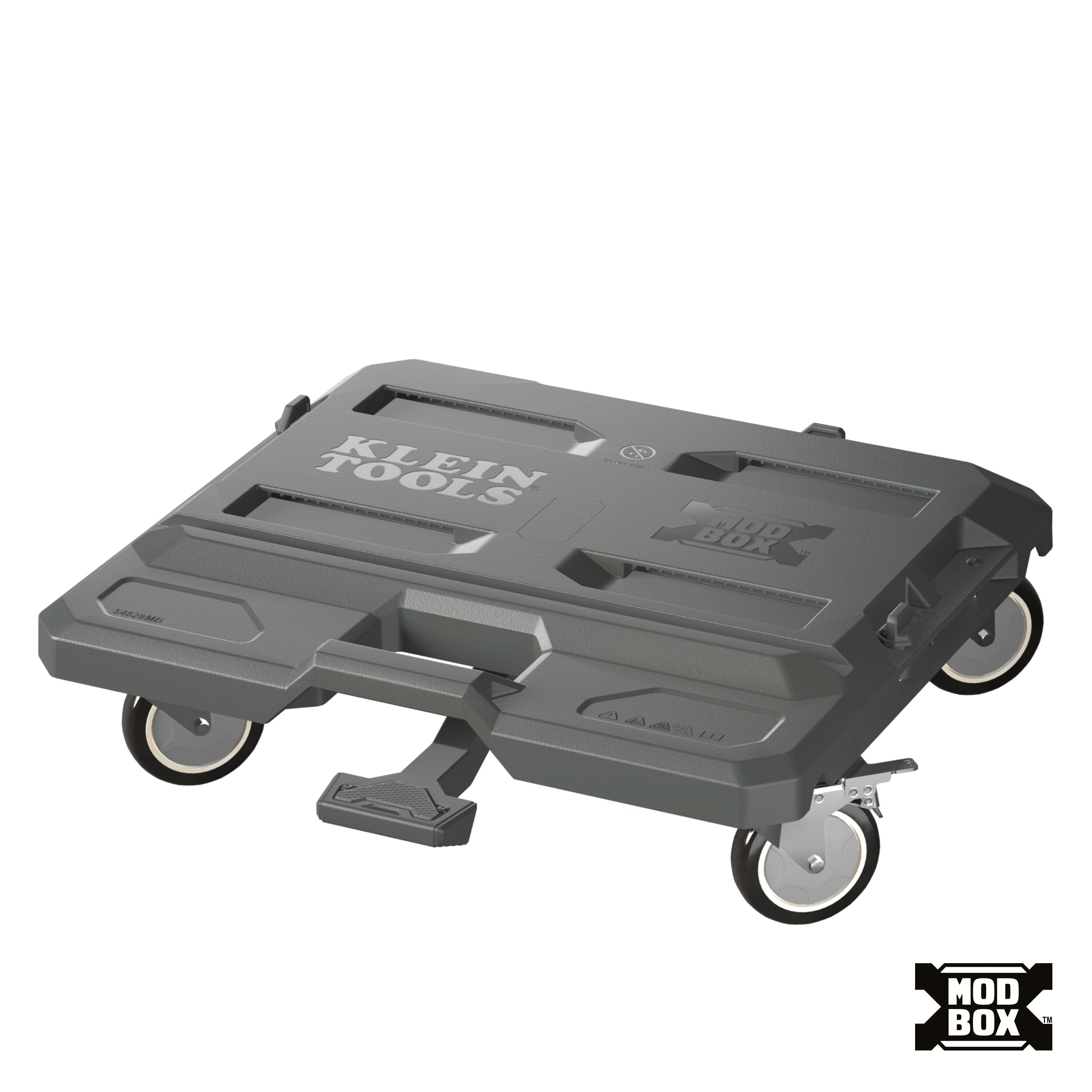 Klein 54828MB MODbox 4-Wheel Caster Dolly with Interlocking Design