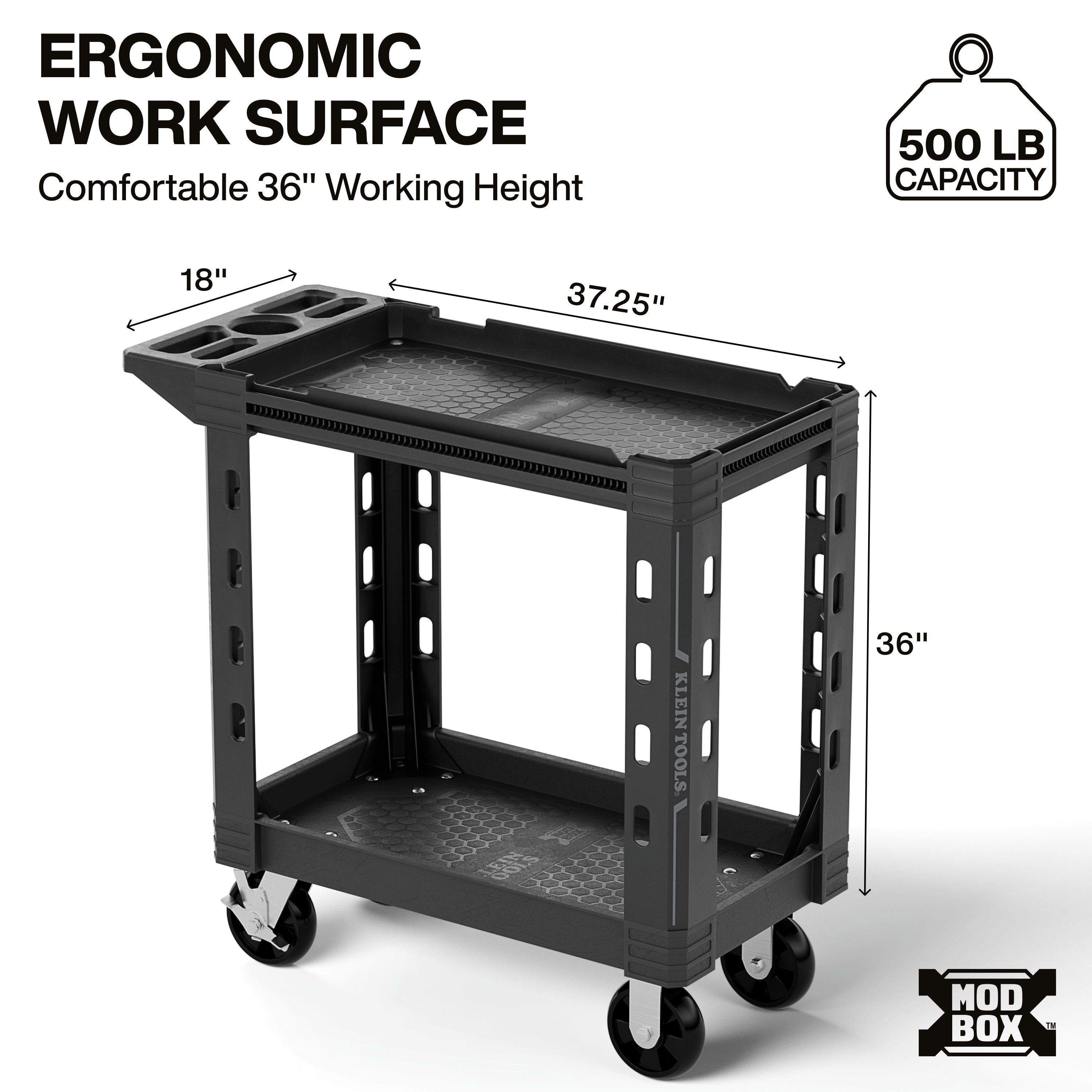 Klein 54834MB MODbox™ Service Utility Cart - Ace Tool Group - Ace Tool Group