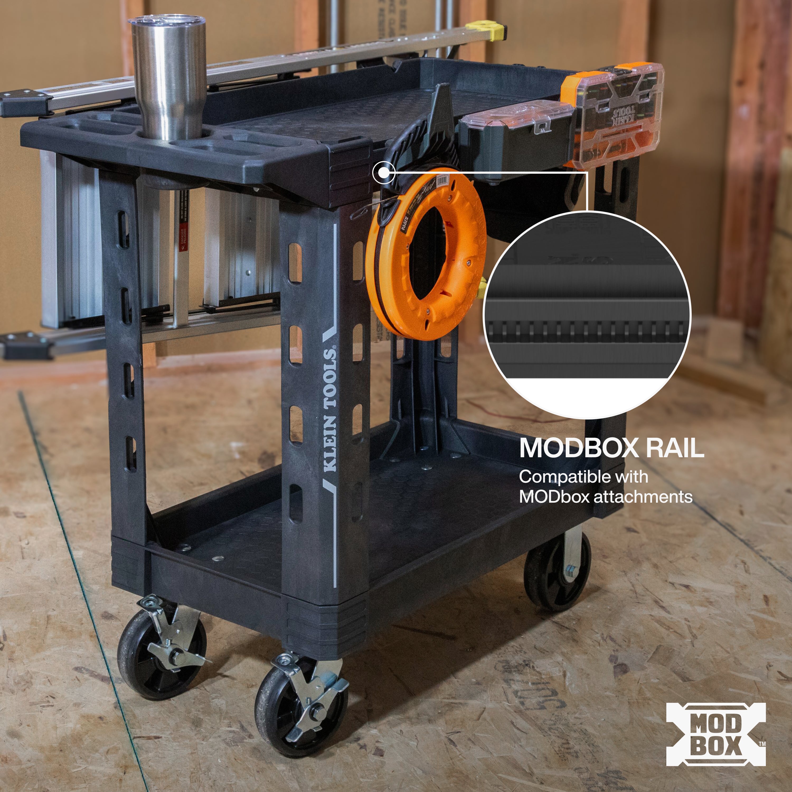 Klein 54834MB MODbox™ Service Utility Cart - Ace Tool Group - Ace Tool Group