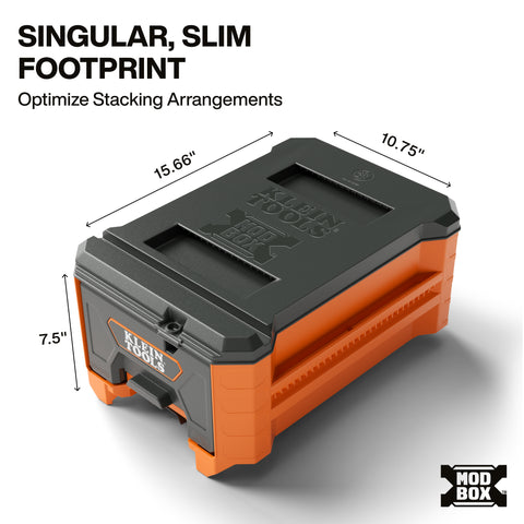Klein 54843MB MODbox™ Compact Single Drawer, Half Width - Ace Tool Group - Ace Tool Group