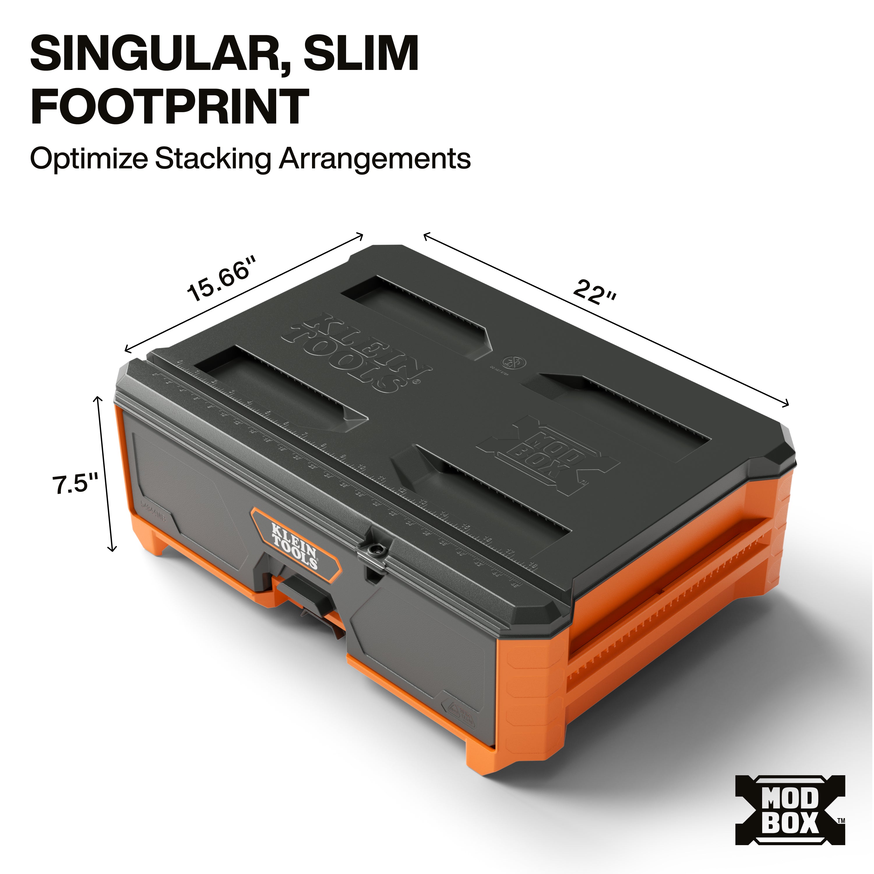 Klein 54844MB MODbox™ Compact Single Drawer, Full Width - Ace Tool Group - Ace Tool Group