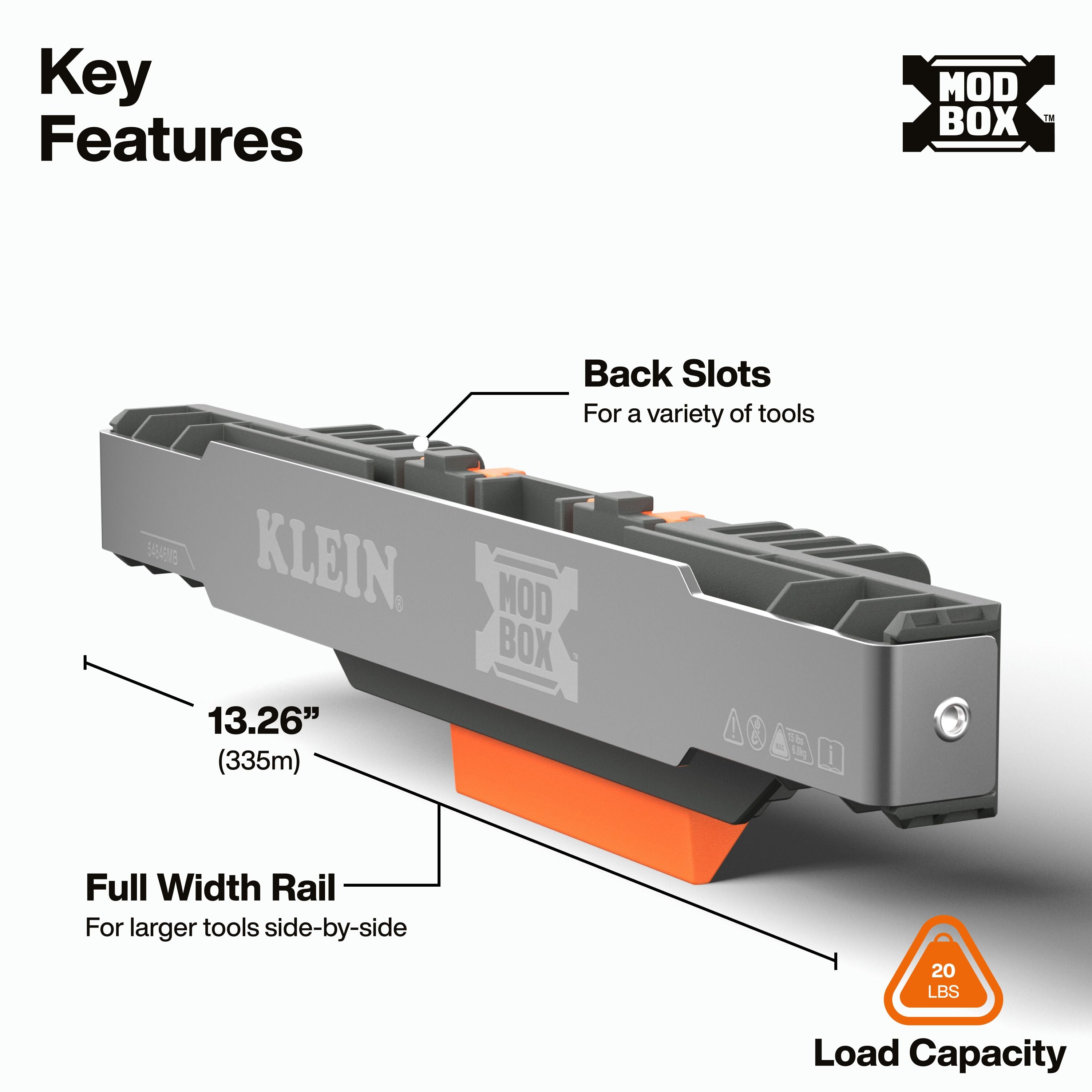 Klein 54846MB MODbox Compact Tool Carrier Attachment - Ace Tool Group - Klein