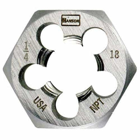 Irwin 6711 Die 1/8"-28Bsp 1" Hex - Ace Tool Group - Irwin