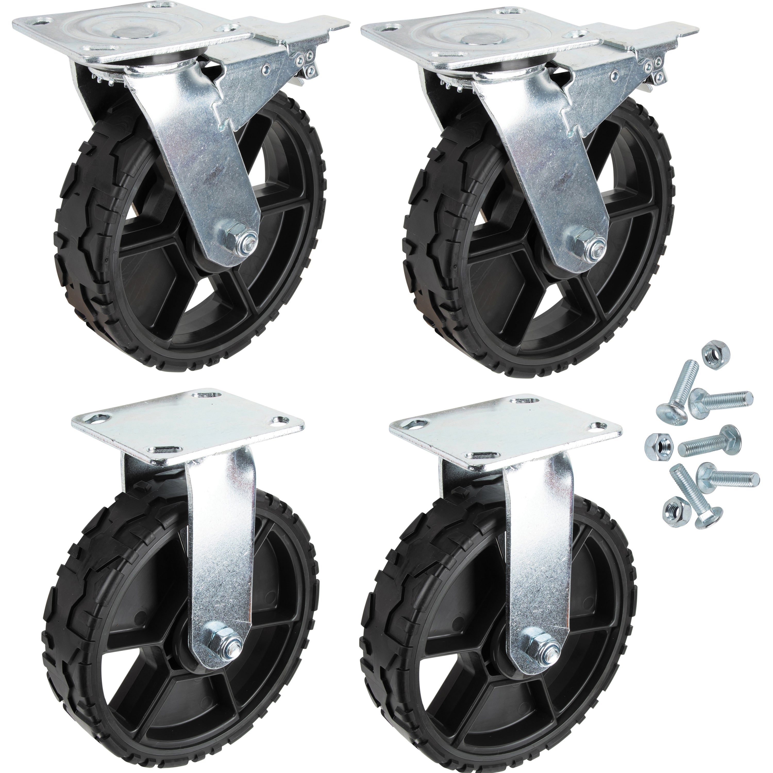 Klein 54851MB MODbox™ Utility Cart 8" Wheel, 4-Pack - Ace Tool Group - Ace Tool Group