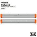Klein 54854MB MODbox Wall System, 32-Inch Panel, 2-Pack - Ace Tool Group - Klein