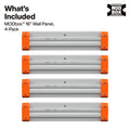 Klein 54855MB MODbox Wall System, 16-Inch Panel, 4-Pack - Ace Tool Group - Klein