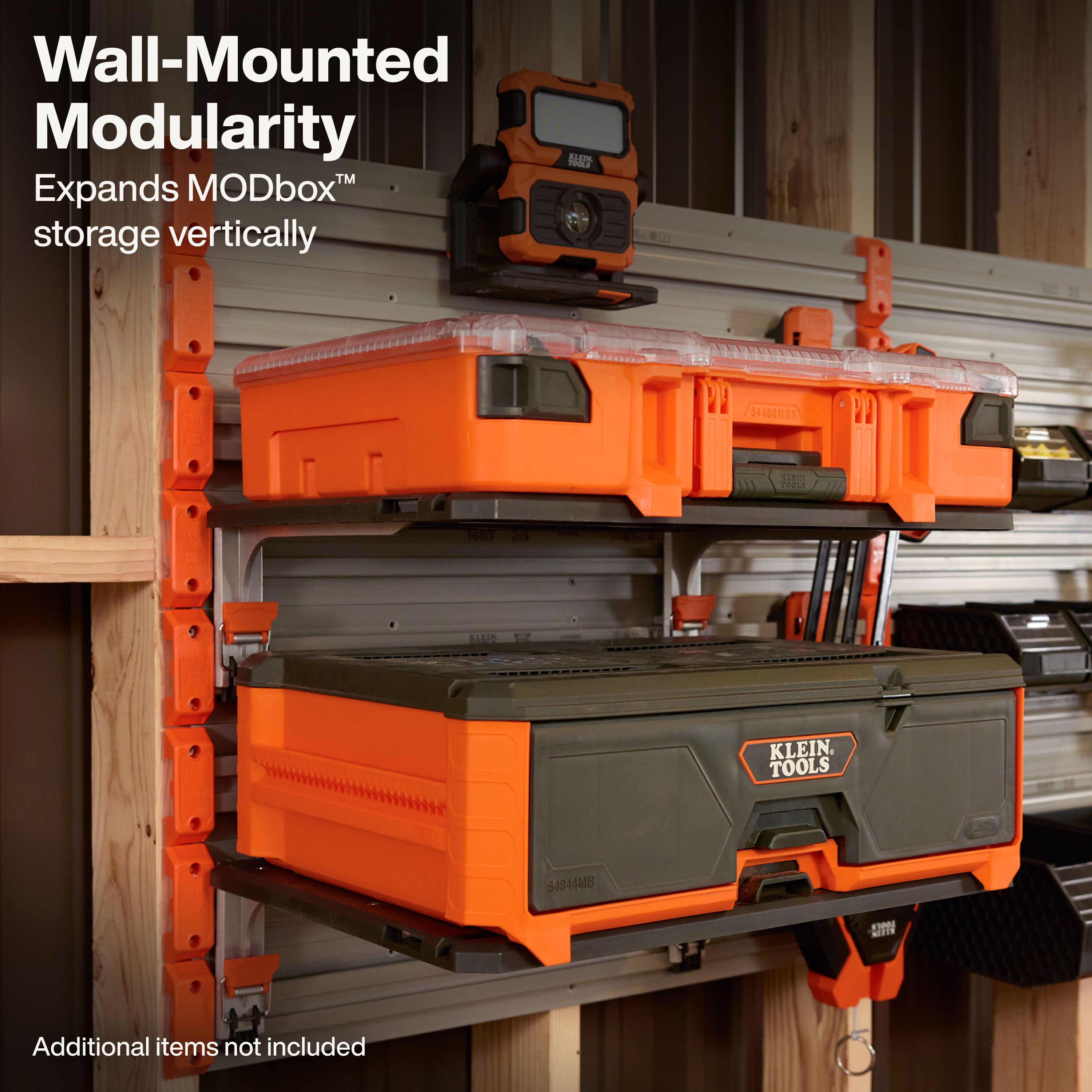 Klein 54856MB MODbox Wall System, Wall Shelf - Ace Tool Group - Klein