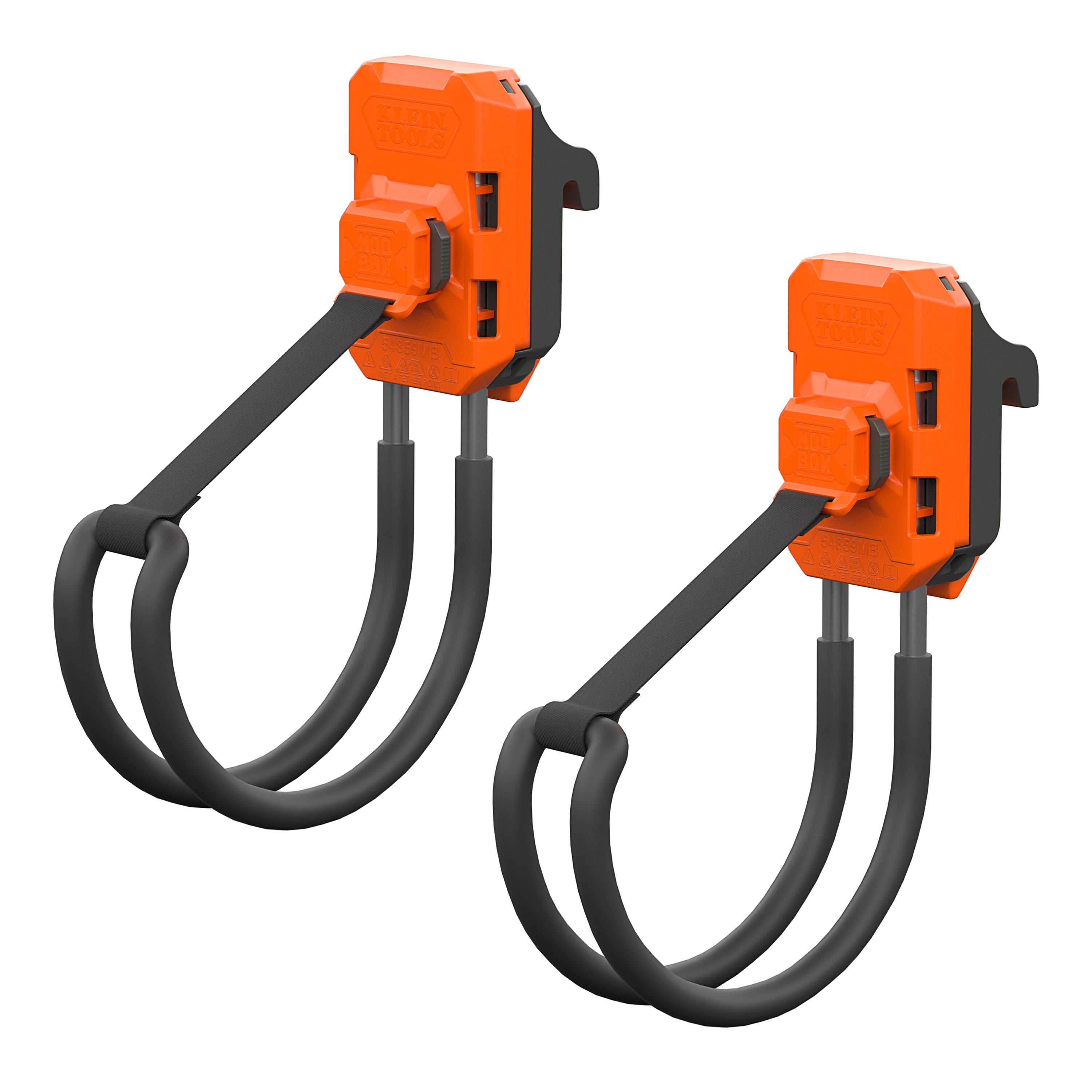 Klein 54859MB MODbox Wall System, J-Hook with Strap, 2-Pack