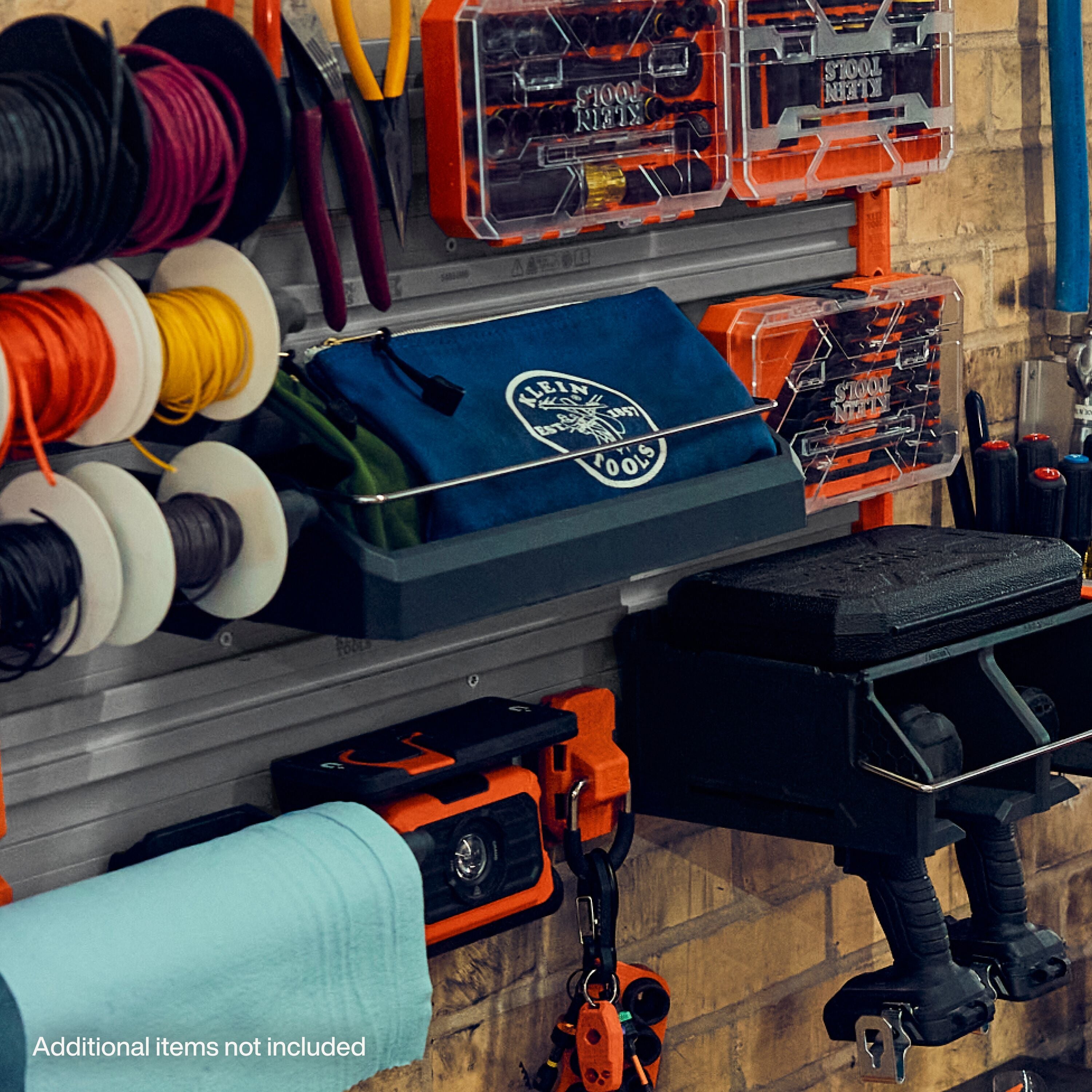 Klein 54863MB MODbox Wall System, Narrow Shelf - Ace Tool Group - Klein