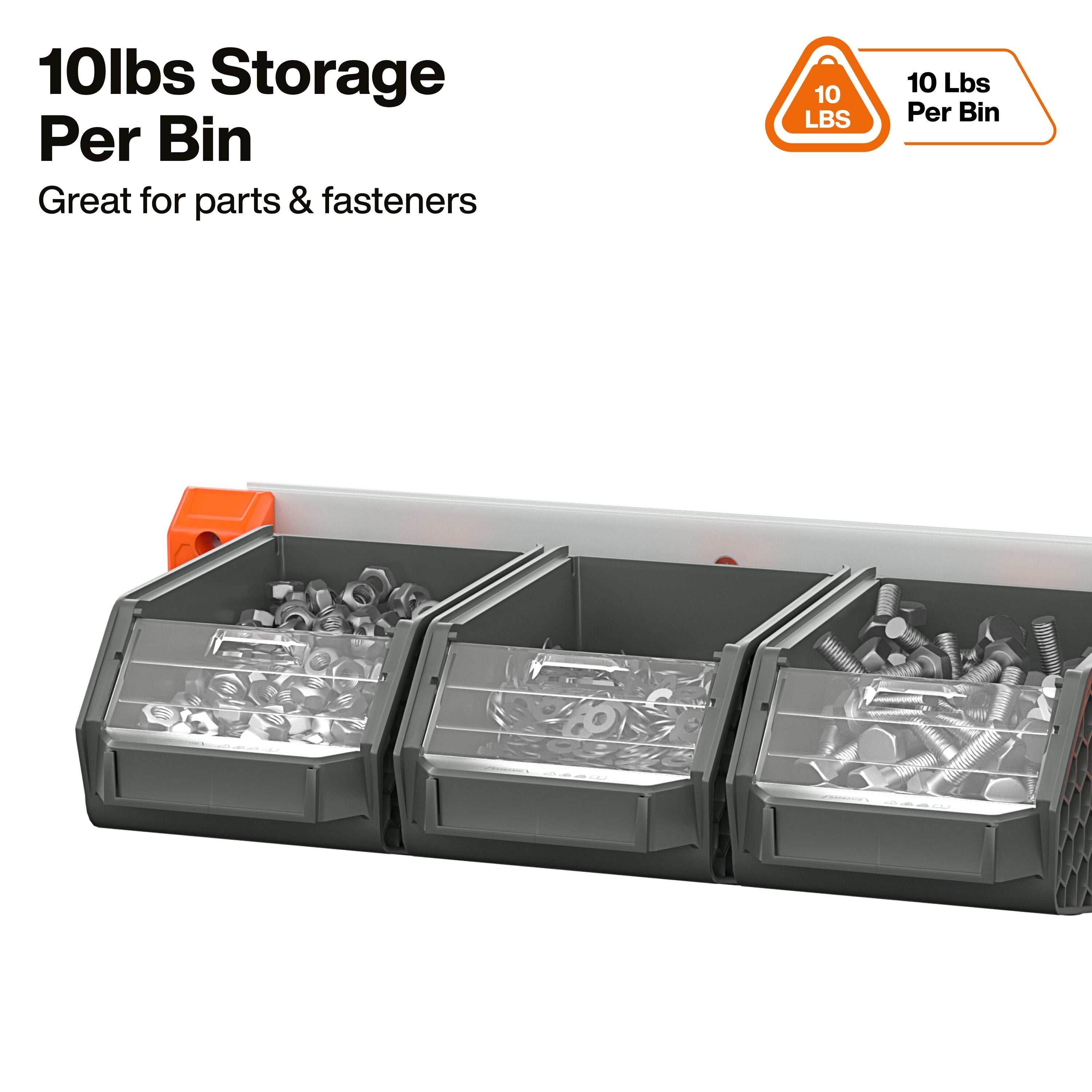 Klein 54865MB MODbox Wall System, Small Bin, 3-Pack - Ace Tool Group - Klein