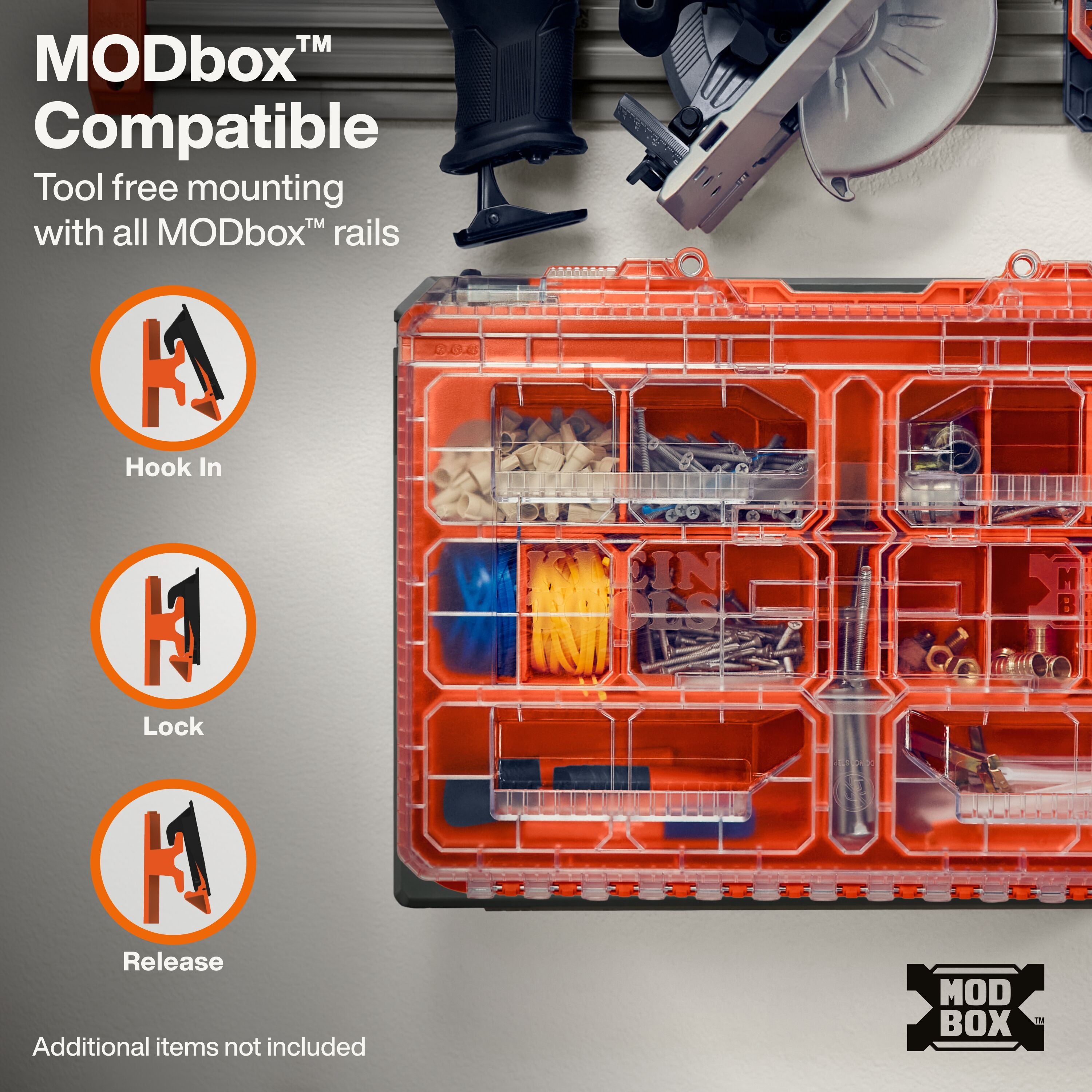 Klein 54879MB MODbox Wall and Floor Mounting Plate - Ace Tool Group - Klein