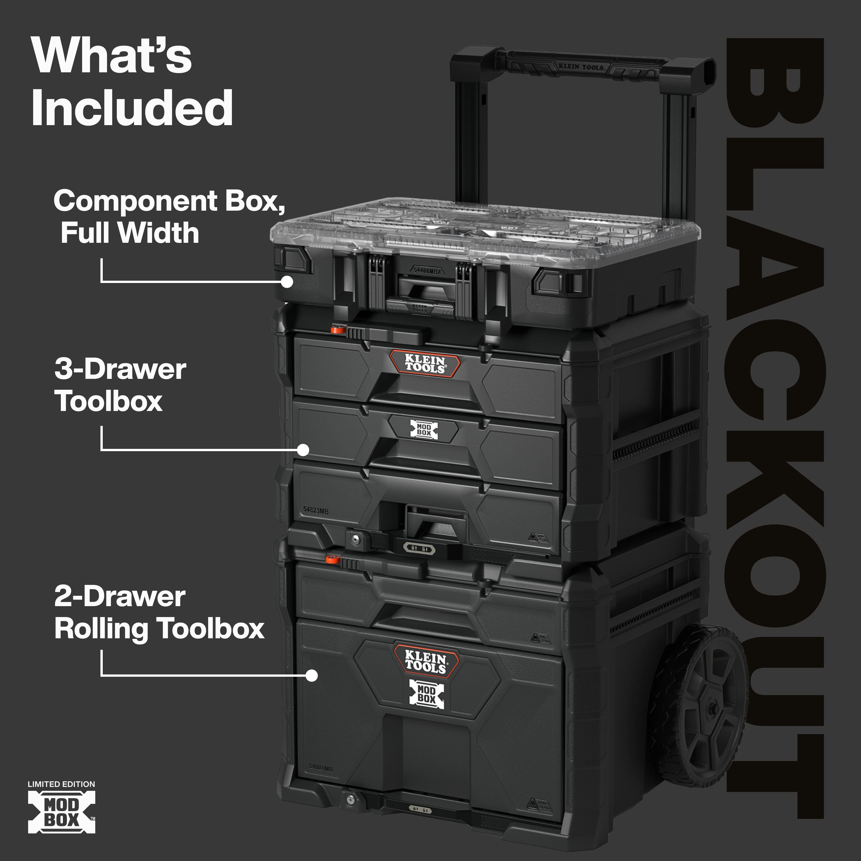 Klein MODbox™ Blackout 3-Piece Set - Ace Tool Group - KLEIN