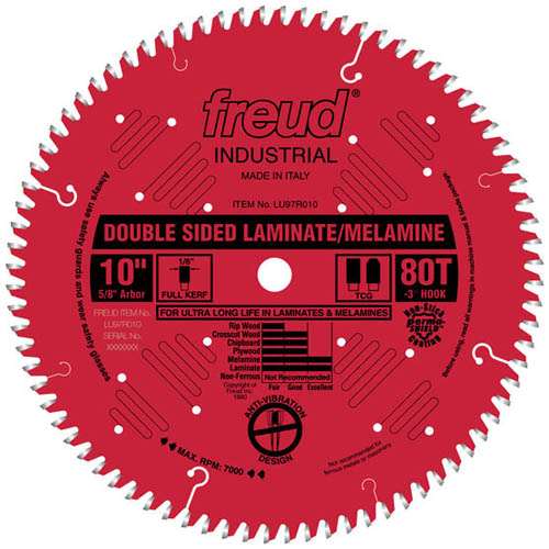 Freud Tools 10" Double Sided Laminate/Melamine Blade - Ace Tool Group - Freud