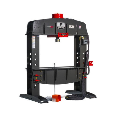 Edwards HAT9070 110 Ton Shop Press with PLC and Portable Power Unit 230V, 3Ph - Ace Tool Group - Edwards