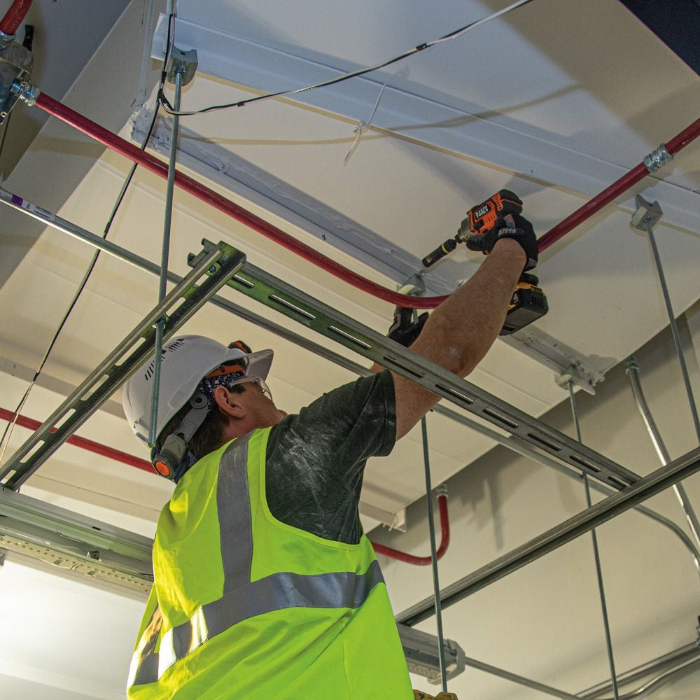 Klein 66011 2-in-1 Impact Socket, 12 pt, 1/2 and 3/8 in. - Ace Tool Group - Klein