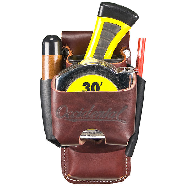 Occidental 5522 Belt Worn 4 in 1 Tool/Tape Holder - Ace Tool Group - Occidental Leather