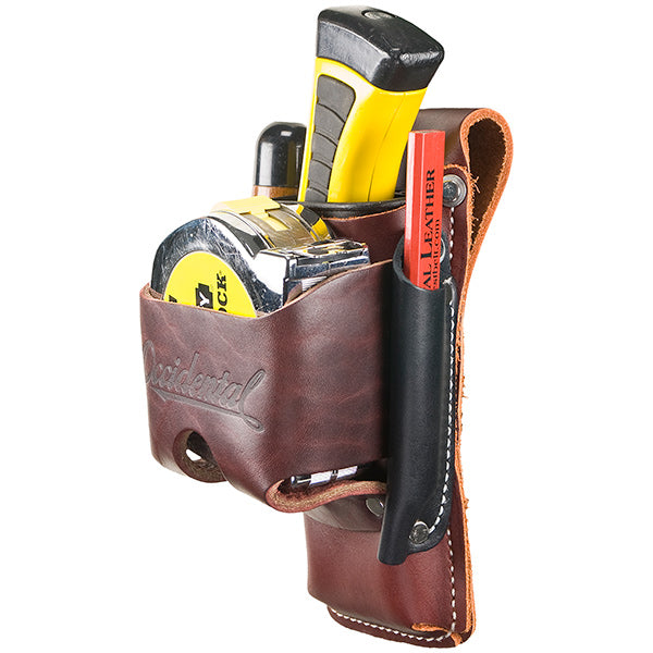 Occidental 5522 Belt Worn 4 in 1 Tool/Tape Holder - Ace Tool Group - Occidental Leather