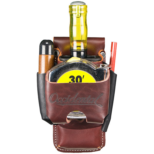 Occidental 5522 Belt Worn 4 in 1 Tool/Tape Holder - Ace Tool Group - Occidental Leather