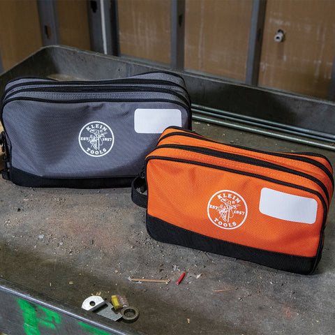 Klein 55579 Double Zipper Tool Bag, 2-Pack - Ace Tool Group - Klein