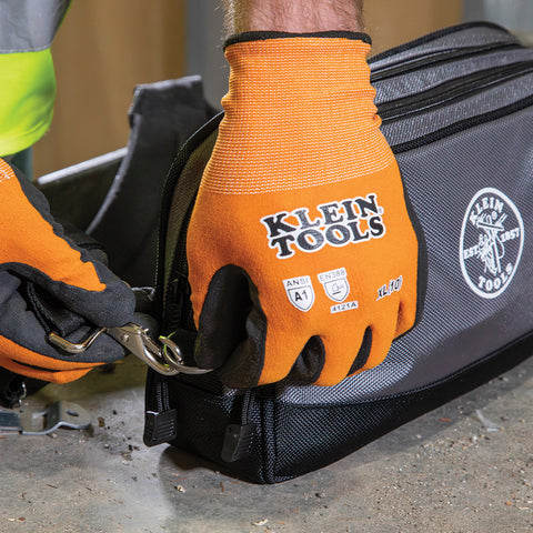 Klein 55583 Double Zipper Bag, 12 x 7-Inch - Ace Tool Group - Klein