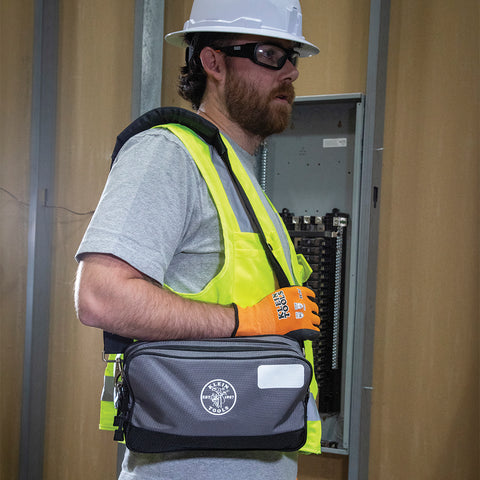 Klein 55579 Double Zipper Tool Bag, 2-Pack - Ace Tool Group - Klein