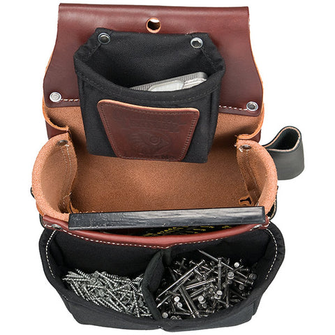 Occidental 5564 Belt Worn Fastener Bag w/Divided Nylon DB - Ace Tool Group - Occidental Leather