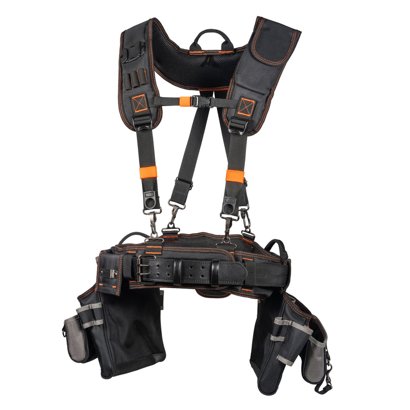 Klein 55896 Tool Rig with Suspenders, 23 Pockets