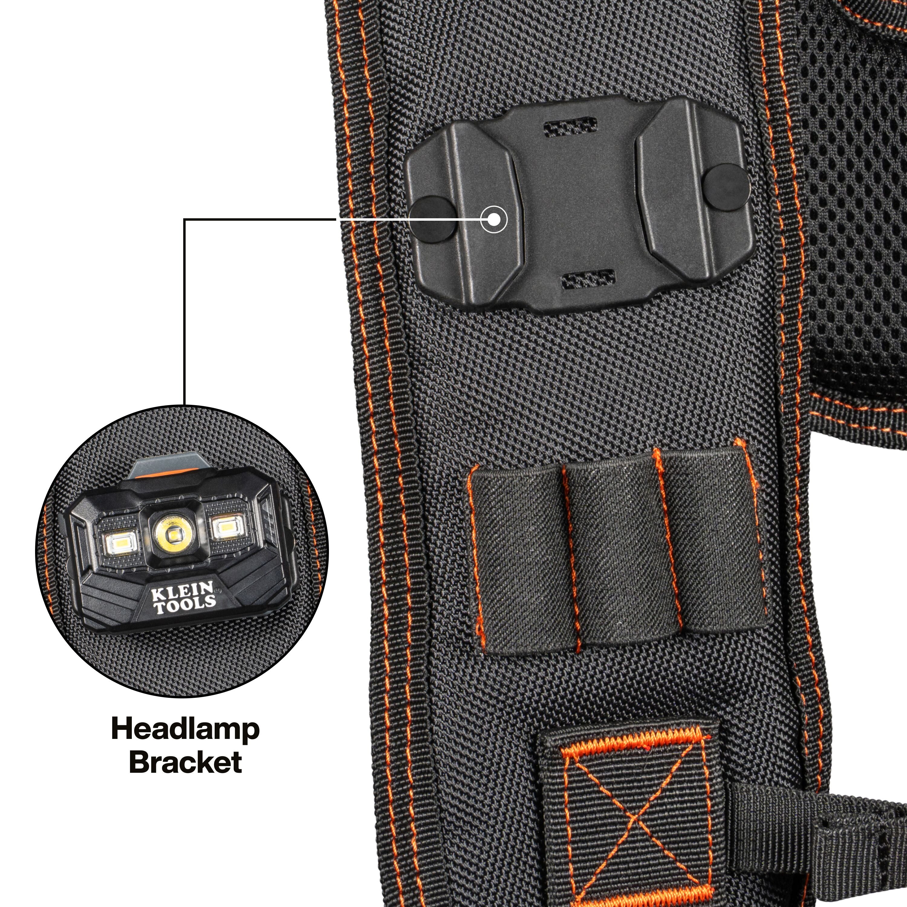 Klein 55896 Tool Rig with Suspenders, 23 Pockets