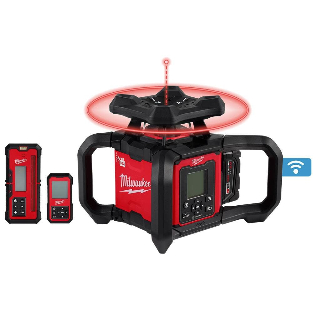 Milwaukee 3704-21  Rotary Laser Level Kit - Ace Tool Group - Milwaukee