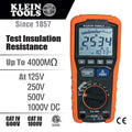 Klein Tools ET600 Insulation Resistance Tester - Ace Tool Group - Klein