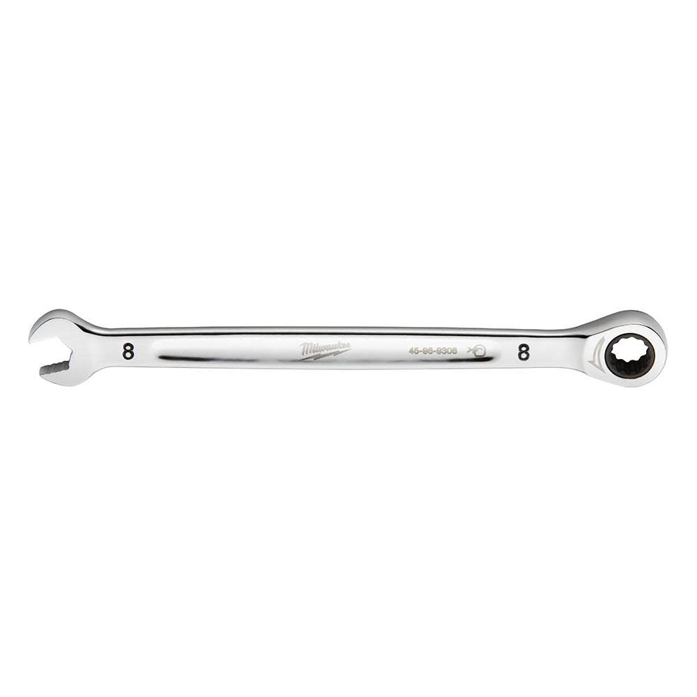 Milwaukee 45-96-9308 8MM METRIC RATCHETING COMBINATION WRENCH - Ace Tool Group - Milwaukee