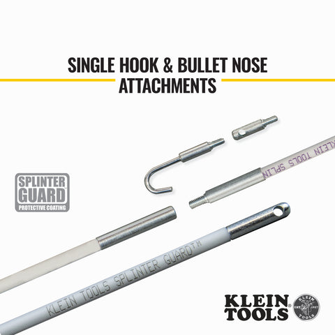 Klein Tools 56418 18' (5.49 m) Hi-Flex Glow Rod Set - Ace Tool Group - Klein