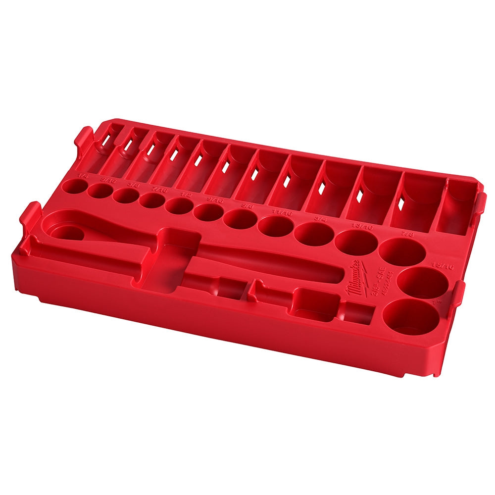 Milwaukee 48-22-9481T 28pc 3/8 in. Drive/Socket Tray - Ace Tool Group - Milwaukee