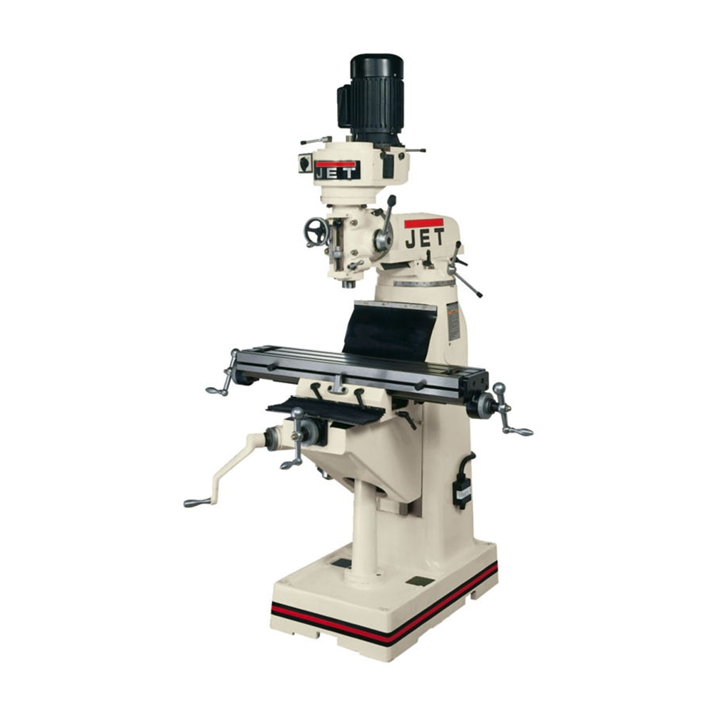 JET JVM-836-3 Step Pulley Milling Machine 230V 690038 - Ace Tool Group - JET