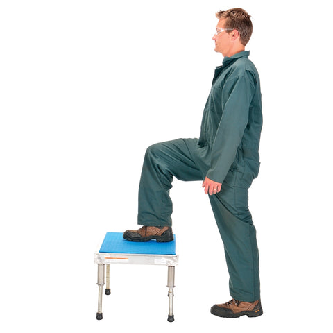 Vestil Adj Ss Stand 10-1/2-16-1/2 H 19w X 24l - Ace Tool Group - Vestil