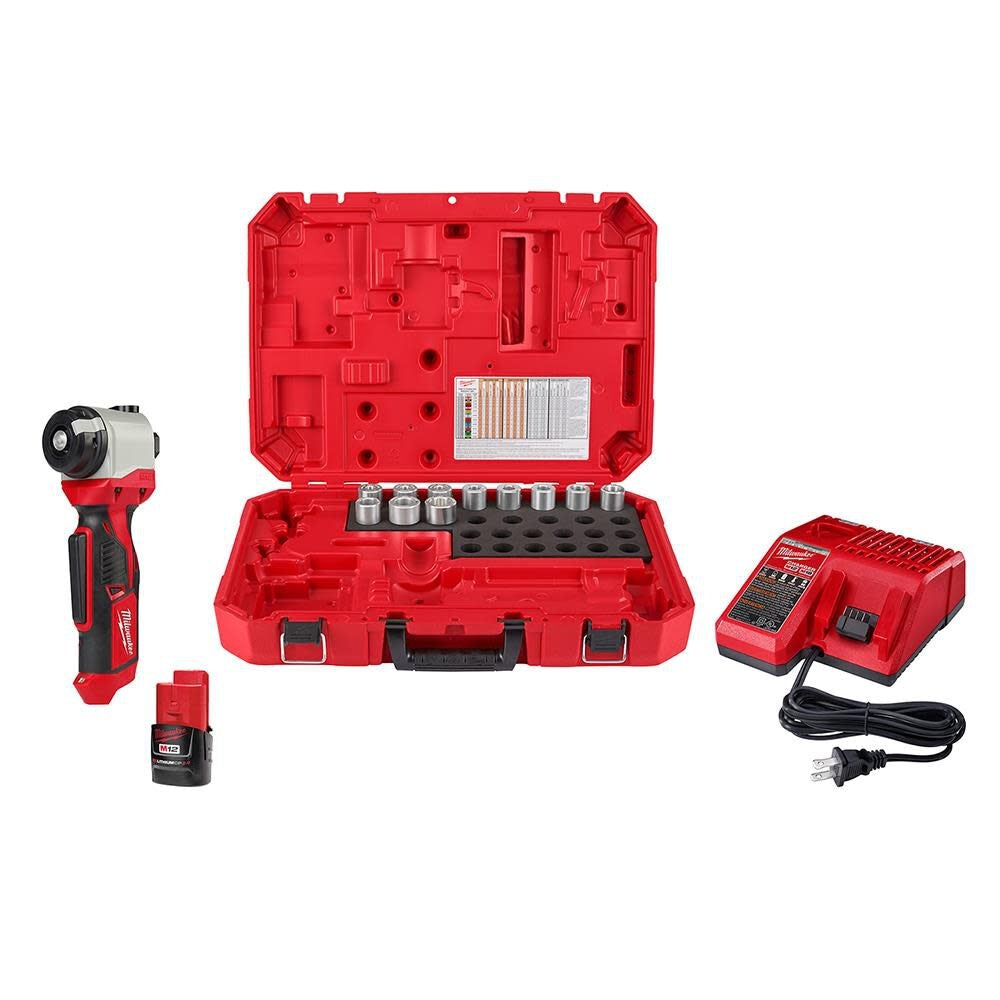 Milwaukee 2435AL-21 M12 Cable Stripper Kit for Al THHN / XHHW - Ace Tool Group - Milwaukee