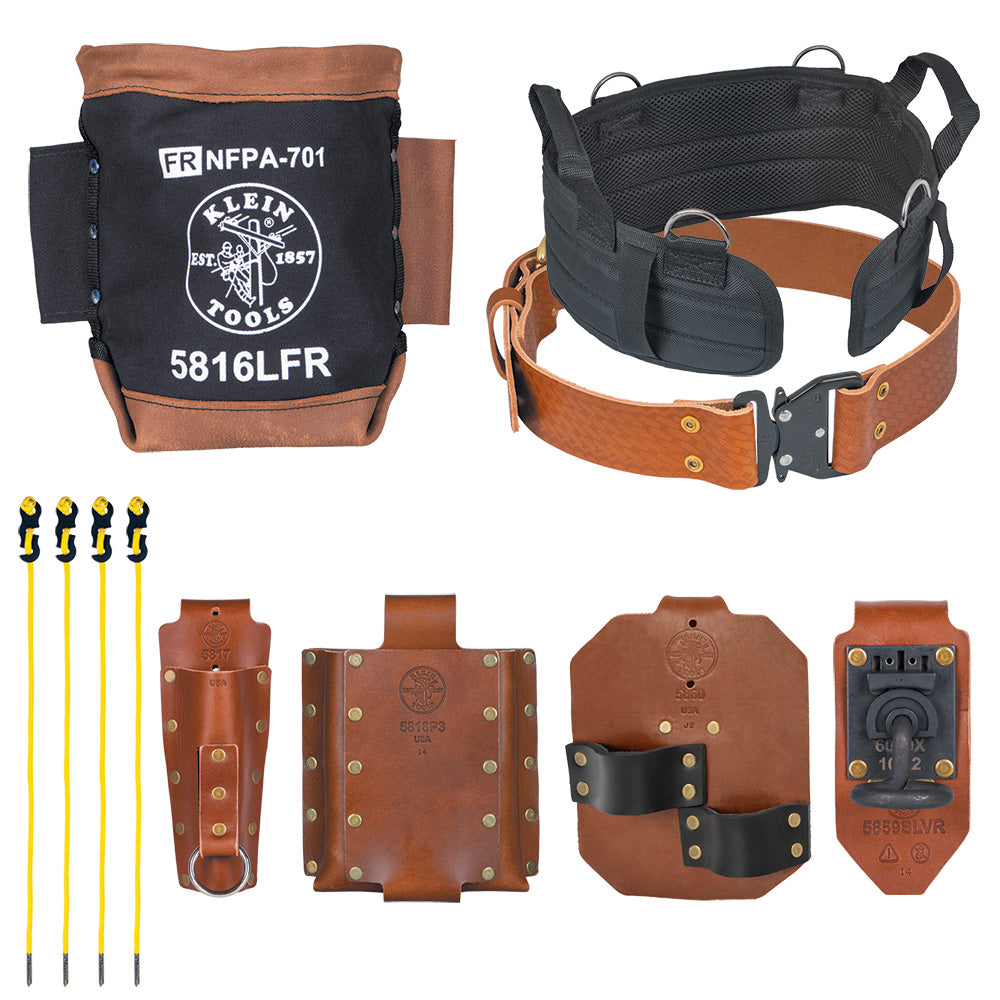 Klein Tools Ironworker Complete Toolbelt System, Medium - Ace Tool Group - Klein
