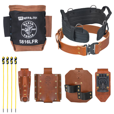Klein Tools Ironworker Complete Toolbelt System, Medium - Ace Tool Group - Klein