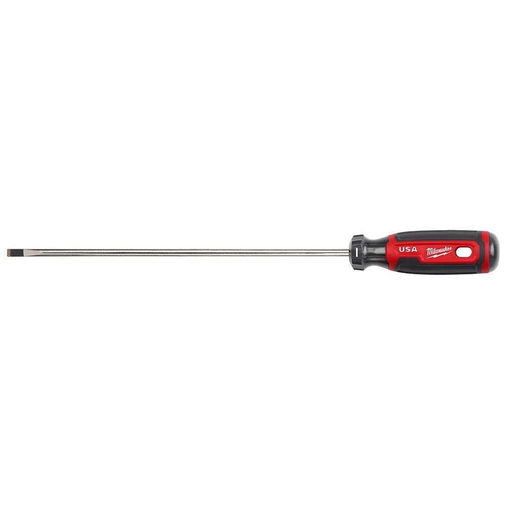 Milwaukee MT214 1/4" Cabinet 10" Cushion Grip Screwdriver (USA) - Ace Tool Group - Milwaukee