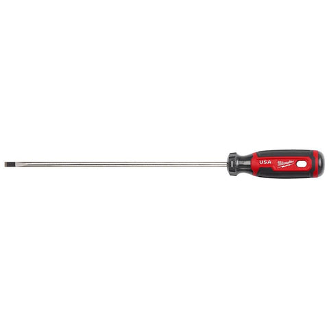 Milwaukee MT214 1/4" Cabinet 10" Cushion Grip Screwdriver (USA) - Ace Tool Group - Milwaukee