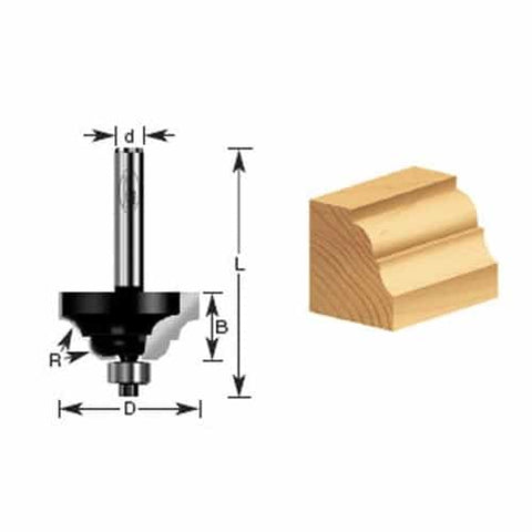 Timberline 360-16 Timberline Double Ogee - Ace Tool Group - Timberline