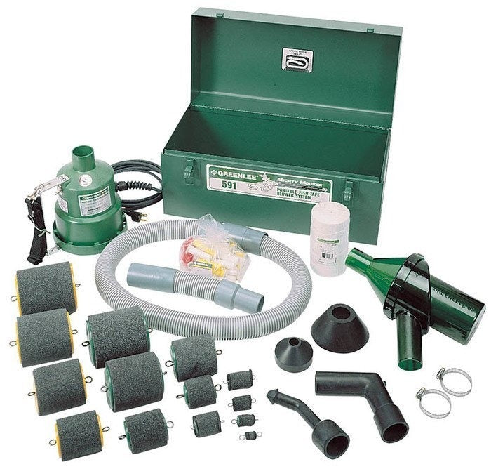 Greenlee 591 Portable Blower Power Fishing System - Ace Tool Group - Greenlee