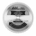 Age Saw Blades Md10-803Tb Thin Melamine 10"X80T Blade - Ace Tool Group - A.G.E Cutting Tools