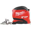 Milwaukee 48-22-1706C 6ft/2m Keychain Tape Measure 6 Pack - Ace Tool Group - Milwaukee